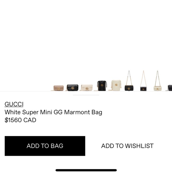 Gucci marmont super mini bag - Picture 5 of 6